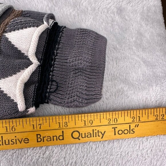 Vintage Coogi Men's Size XL Grey Australia Sweater Cotton - Picture 10 of 14